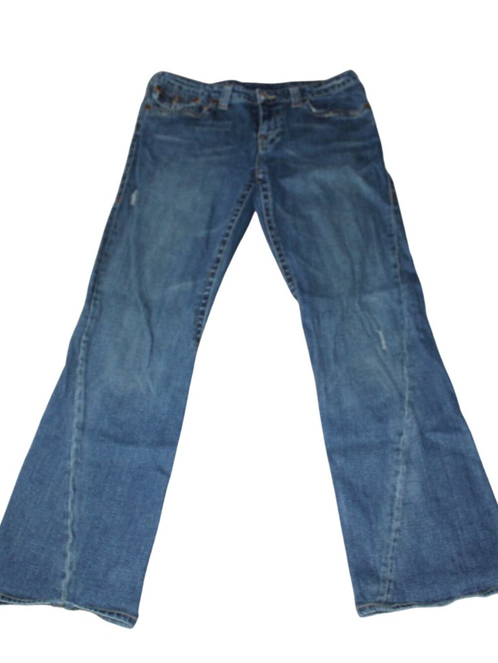 True Religion Joey Flare Jeans Denim Pants Womens Waist 34" Inseam 32" Y2K